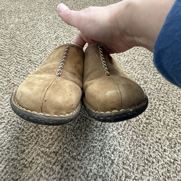 Ugg Australia 5135 Leather Mules Clog Slide On Shoes Women's Sz 8 /39 - Picture 6 of 10